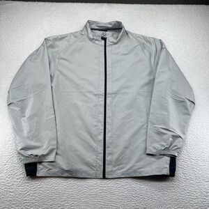 Zero Restriction Jacket Mens Extra Large Gray Tour Series Full Zip XL